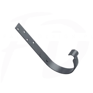 Hak dokrokwiowy stalowy ⌀ 125 firmy KROP kolor czarny